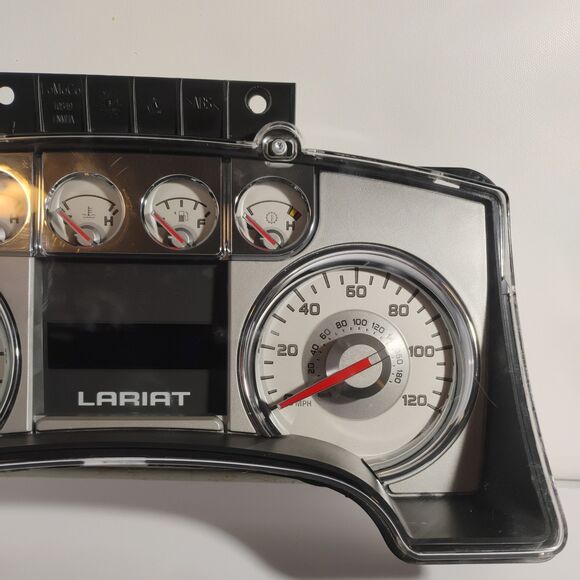 Ford F-150 Lariat 2010 Instrument Panel Cluster Speedometer AL34-10849-BLA 212K - Picture 5 of 16